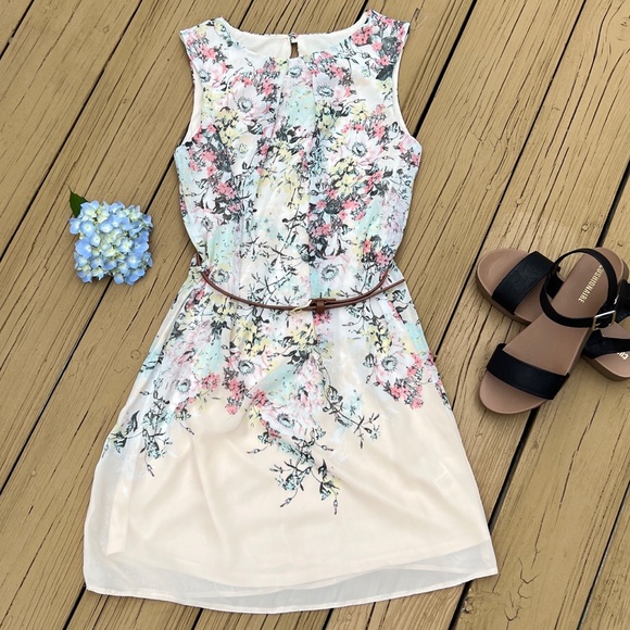 Primark Dresses & Skirts - SOLD NWT Primark Atmosphere Sz 2 Floral Pink Dress